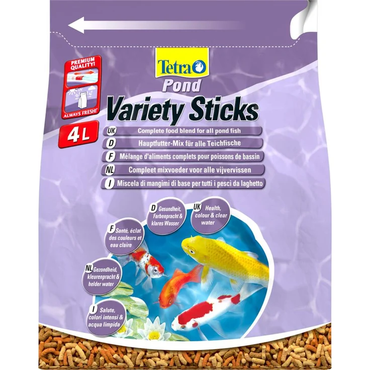 Tetra Pond Variety Sticks 4 l Stick-Mixs für alle Teichfische – Bild 1