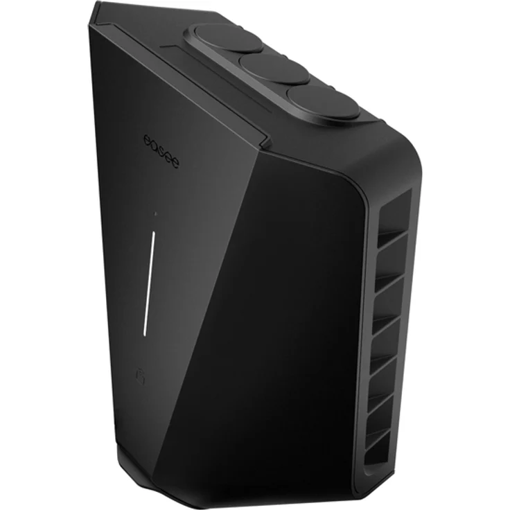 Easee Home Wallbox, schwarz, 22 kW, Typ 2 Stecker, 230 V AC, mit Ladesteckdose, RFID, App, Energiezähler – Bild 2