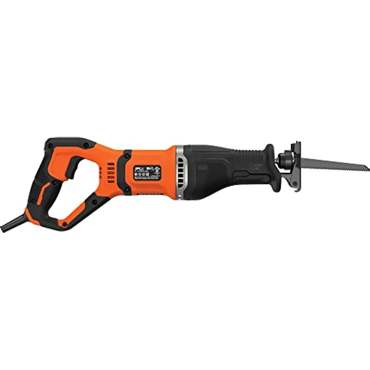 Black und Decker 750 W Säbelsäge BES301 20 mm Hublänge für schnelle Schnitte in Holz Metall & Kunststoff – Bild 3