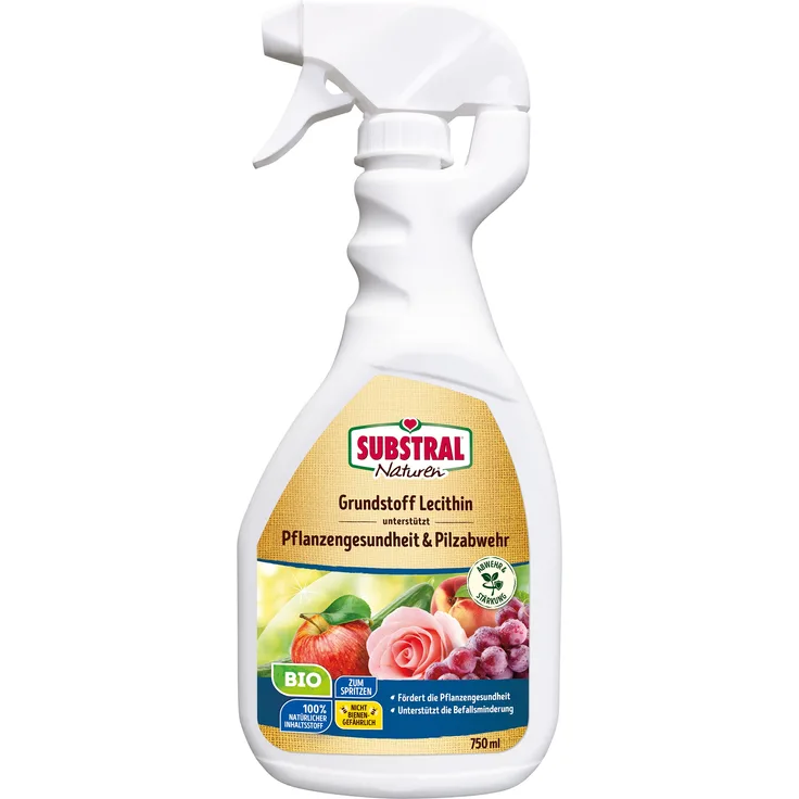 SUBSTRAL Naturen Grundstoff Lecithin Spray Pilz-Abwehr, 750 ml