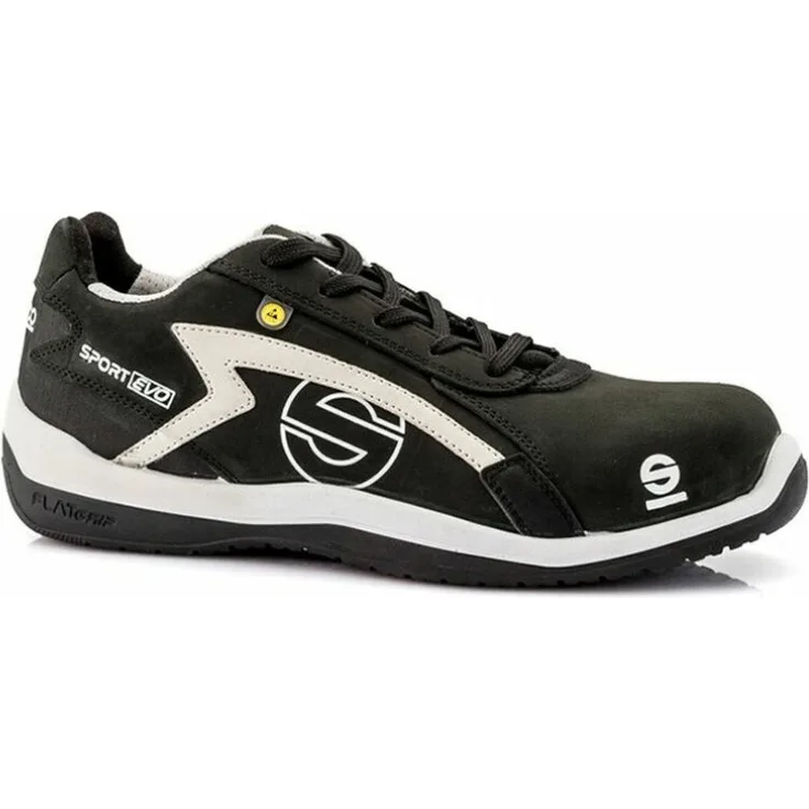 SPARCO Sport Evo Black-Grey ESD S3 Sicherheitsschuh EN ISO 20345 48