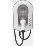 myenergi zappi Wallbox V2.1 (bis 22 kW) mit 6,5 m Ladekabel Typ 2 Stecker weiß