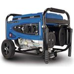 Scheppach SG3200 Generator Stromgenerator Stromerzeuger Notstromaggregat 2800 Watt | 6,5PS Leistung | 15L Tank | 196 cm³ 4-Takt-Motor | 2x 230V Steckdose, 1x 12V DC Konnektor | mit Fahrvorrichtung