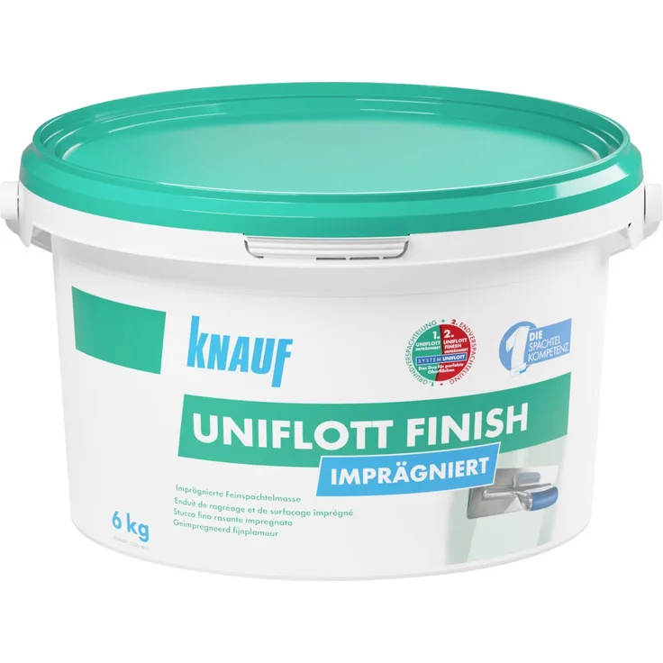 Knauf Uniflott Finish Spachtelmasse imprägniert 6 kg