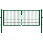 Alberts Doppeltor Flexo mit Zubehör | grün | Breite 250 cm | Höhe 100 cm 
(648169)