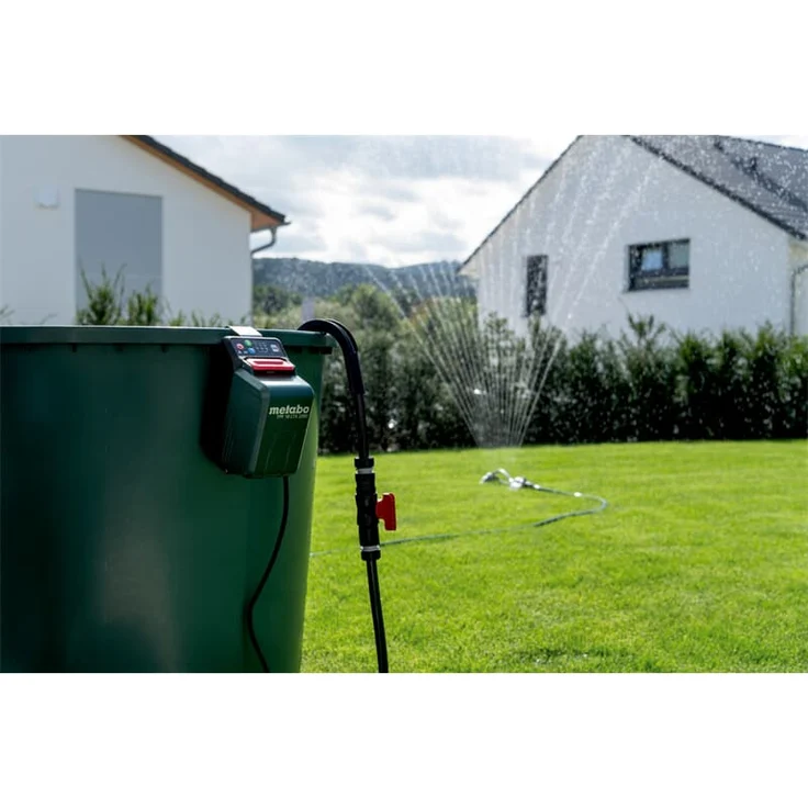 Metabo TPF 18 LTX 2200 Akku Tauchpumpe Regenfasspumpe 18 V (18 Volt, Li-Ion, Timerfunktion, automatischer Trockenlaufschutz, Flachabsaugend) ohne Akku und Ladegerät, im Karton – Bild 5