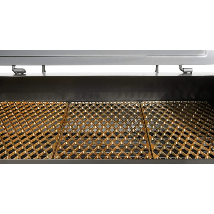 El Fuego Barbecue El Fuego Smoker Holzkohlegrill Buffalo Holzkohlegrillwagen BBQ Räucherofen, Grillfläche 99 x 46 cm – Bild 3