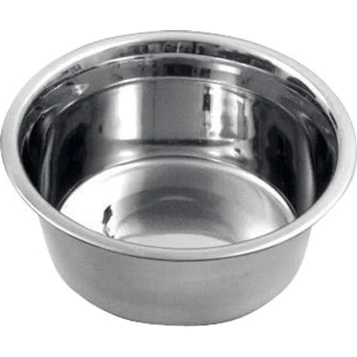 Kerbl Edelstahl Hundenapf ca. 1800 ml Futternapf, Napf für Tiere, Edelstahlnapf