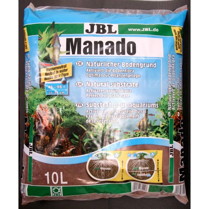JBL Manado Naturbodengrund für Süßwasser Aquarien
