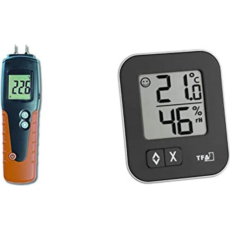 Profi-Materialfeuchte-Messgerät Humidcheck Pro TFA 30.5501