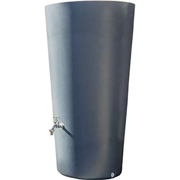Regenspeicher Rainbowl Flower 150 L betongrau