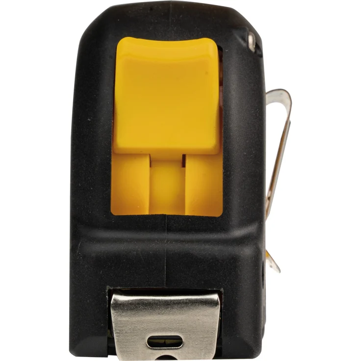 STABILA Taschenbandmaß BM 100, 8 m, Maßband mit metrischer Skala, bruchsicheres ABS-Gehäuse, beweglicher Anfangshaken, Gürtel-Clip, MID-Genauigkeit – Bild 5