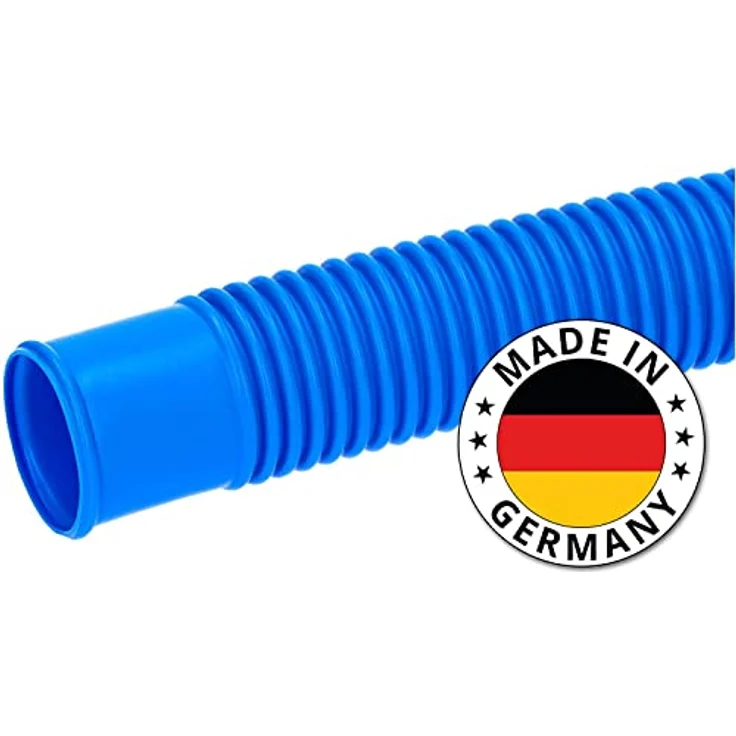 Kalitec Poolschlauch 38mm blau 12m lang Schwimmbadschlauch – Bild 2