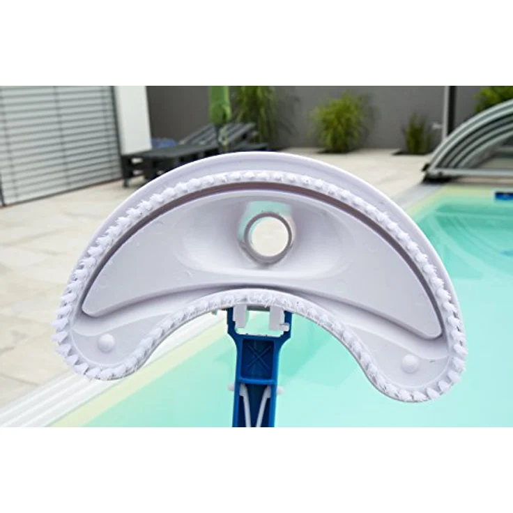 Steinbach Basis Poolreinigung Bodensauger, Schlauchanschluss Ø 32-38 mm, Aufnahme für Teleskopstange, 260 x 150 mm, 061140 – Bild 4