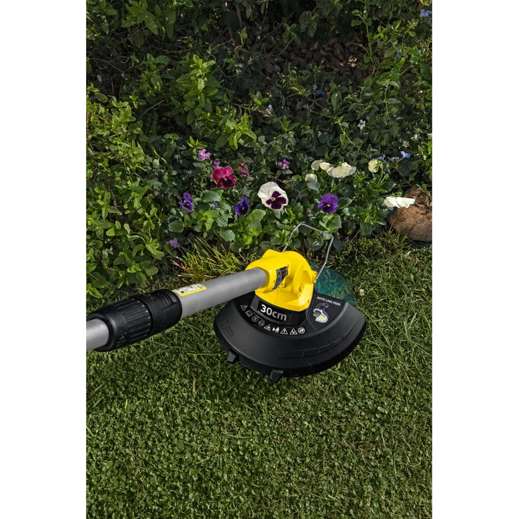 Kärcher LTR 18-30 Battery Akku-Rasentrimmer (Leistung je Akkuladung: 350 m, Schnittgeschwindigkeit: 7800 U - min, Schnittkreisdurchmesser 30 cm, Fadenstärke: 1,6 mm, Gewicht: 2,5 kg) ohne Akku und Ladegerät – Bild 7