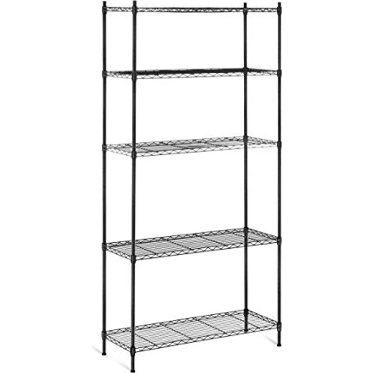 Metallregal Haushaltsregal Steckregal Büro Regal 35 X 90 X 180 150 Kg Weiß