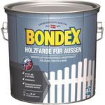 Bondex Holzfarbe für Außen anthrazit 2,5 l atmungsaktive und hochdeckender Langzeitschutz für alle Hölzer im Außenbereich Wetter- und UV-beständig witterungsbeständig