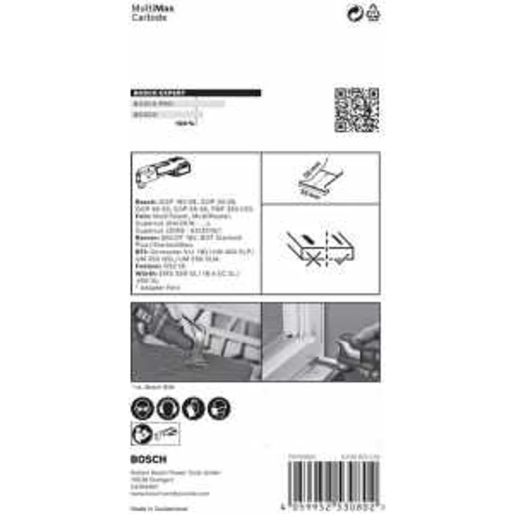 Bosch Tauchsägeblatt PAIZ 32 APIT Breite 32 mm Eintauchtiefe 50 mm 1 Stück Starlock Plus – Bild 2