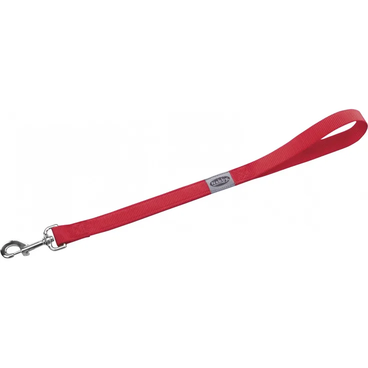 Nobby Kurzführer Classic rot L 35 cm B 25 mm