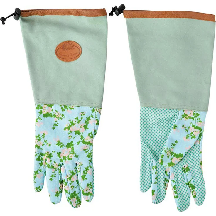 Esschert Design Handschuhe Lang Rosen Blumen Garten Stulpe girl Damen garden
