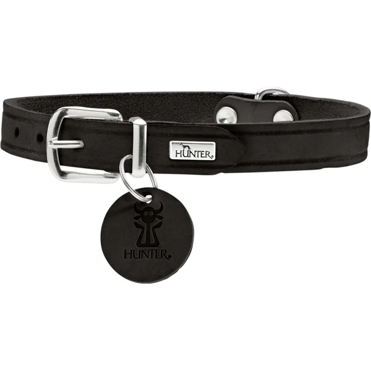 Hundehalsband Aalborg 42 cm , schwarz – Bild 1
