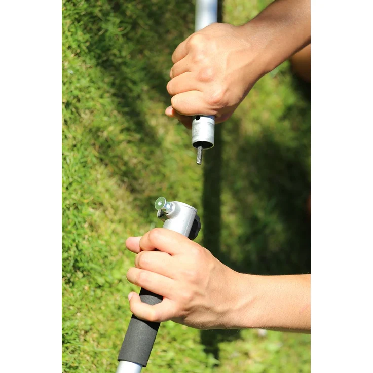 ikra Benzin Freischneider IBF 43 inkl. 8-Zahn-Messer & Schultergurt – Bild 4