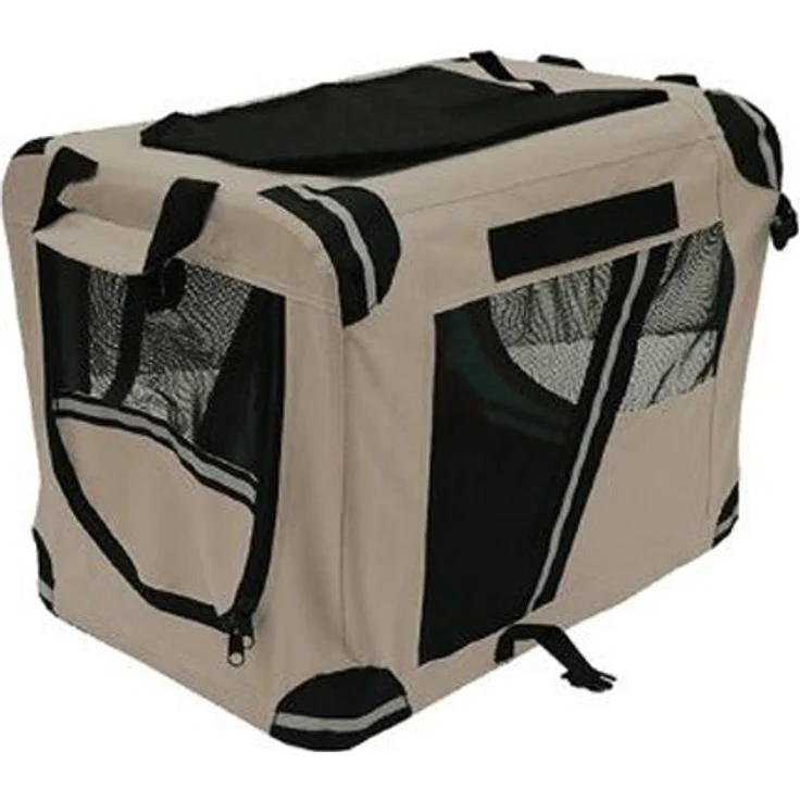 TrendLine Transportbox Größe L, 80 x 55 x 60 cm, beige – Bild 1