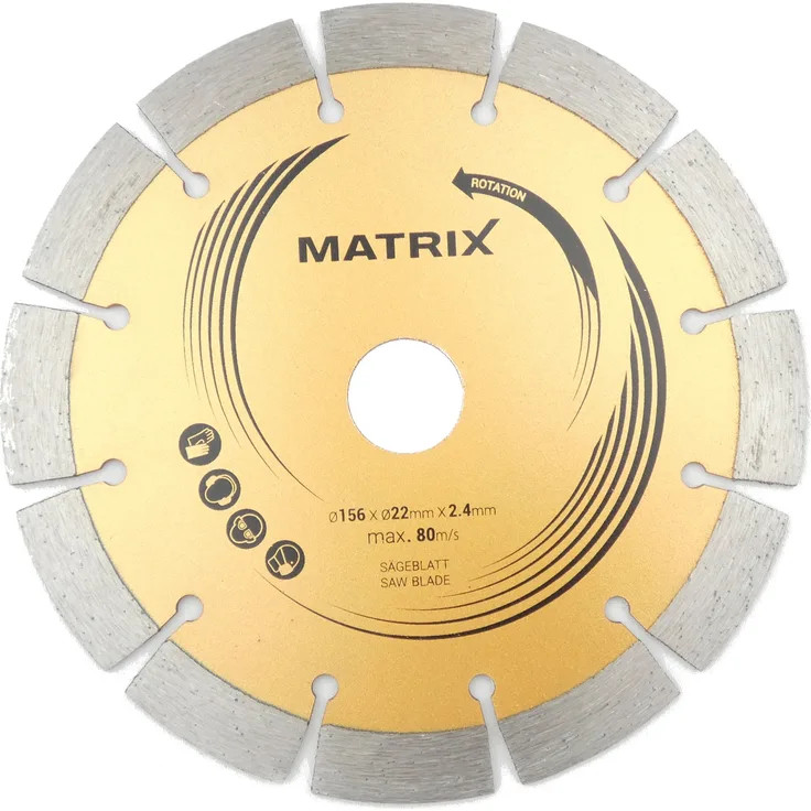 Diamanttrennscheibe'' ''für Mauernutfräse WLC 2400, Ø 150 mm''''