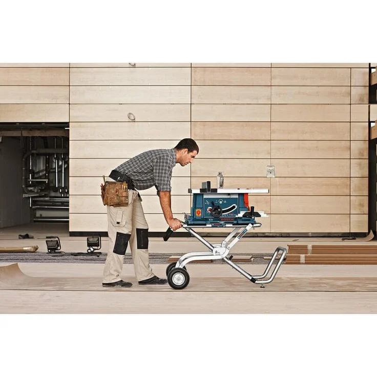 Bosch GTA 60 W Professional Transport- und Arbeitstisch mit praktischen Rädern, 29 kg schwer – Bild 3