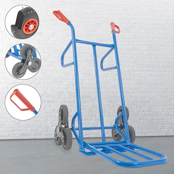 TRESTLES S20 blau Profi Treppensteiger Transportkarre Sackkarre Treppensackkarre – Bild 2