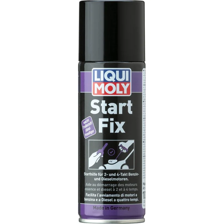 LIQUI MOLY Starthilfespray 1085 Start Fix 2+4 Takt Fahrzeuge Schiff Geräte 200ml – Bild 1