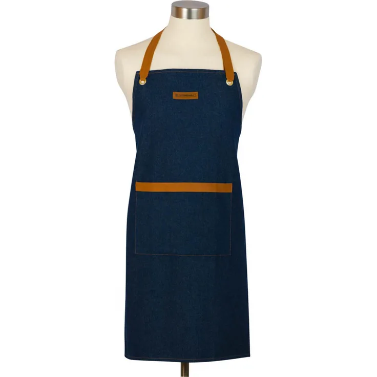 Le Creuset Schürze Denim