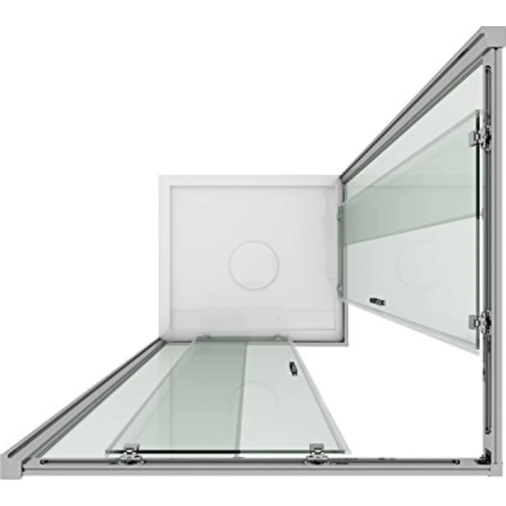 Junior Duschkabine 90x90 CM H185 Klarglas – Bild 3