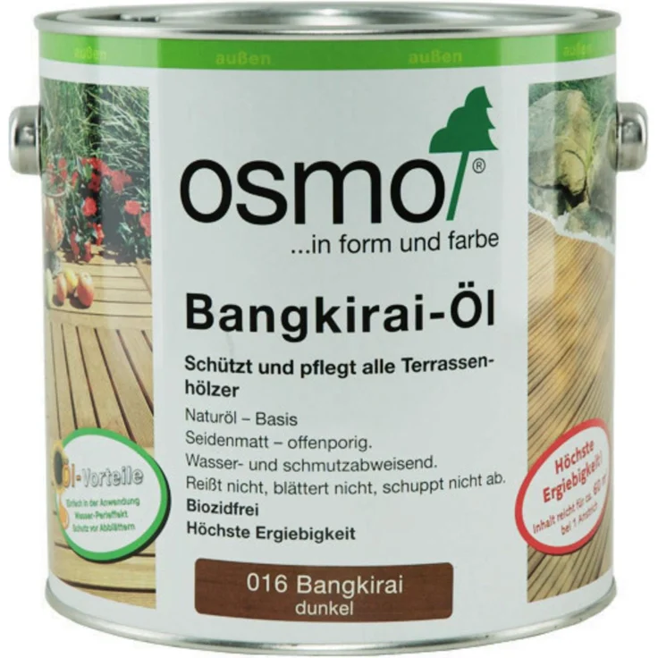 Osmo Bangkirai 2,5 ltr. 016 Dunkel