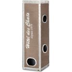 Ebi Kratztonne Trend Rockefeller grau 50x50x180cm - Preisvergleich