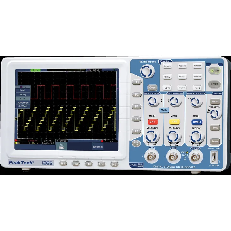 PeakTech Oszilloskop 2x30 MHz (PeakTech 1265)