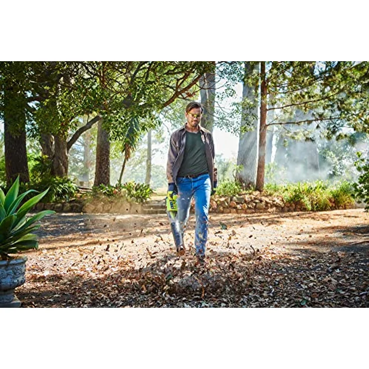 RYOBI Akku-Laubgebläse OBL18JB 18V, Laubbläser, Blasgerät 160 k/mh, Jet-Turbine-Ventilator, ohne Akku – Bild 5