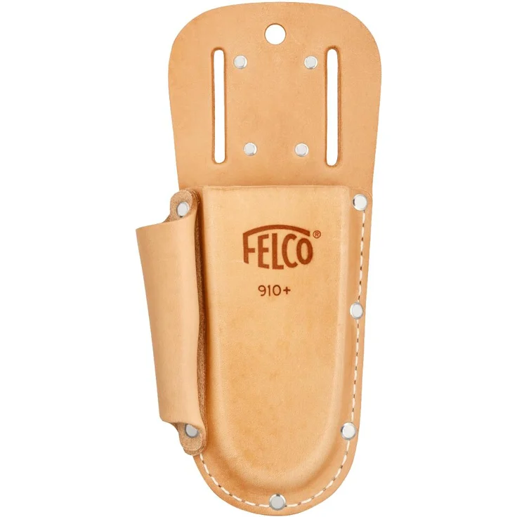 FELCO 910+ Baumscheren-Träger aus Leder mit zus. Tasche – Bild 1