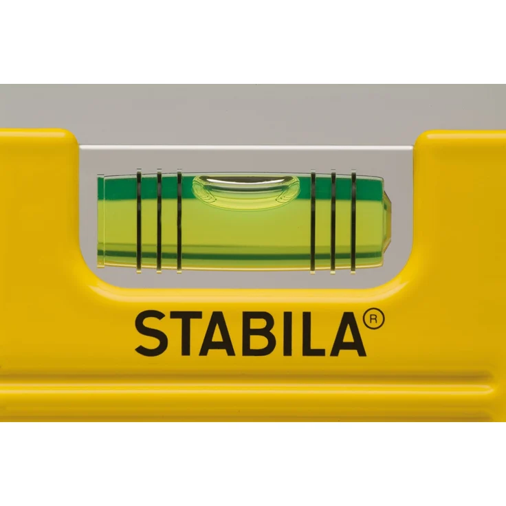 STABILA Magnet-Wasserwaage Type 81 SV REM W360 Torpedo mit Tasche, 25 cm, Alu-Gussprofil, Seltenerd-Magnetsystem, 1 Sechsring-Horizontal-/ 1 Vertikal-/ 1 Winkel-Libelle, Made in Germany – Bild 7
