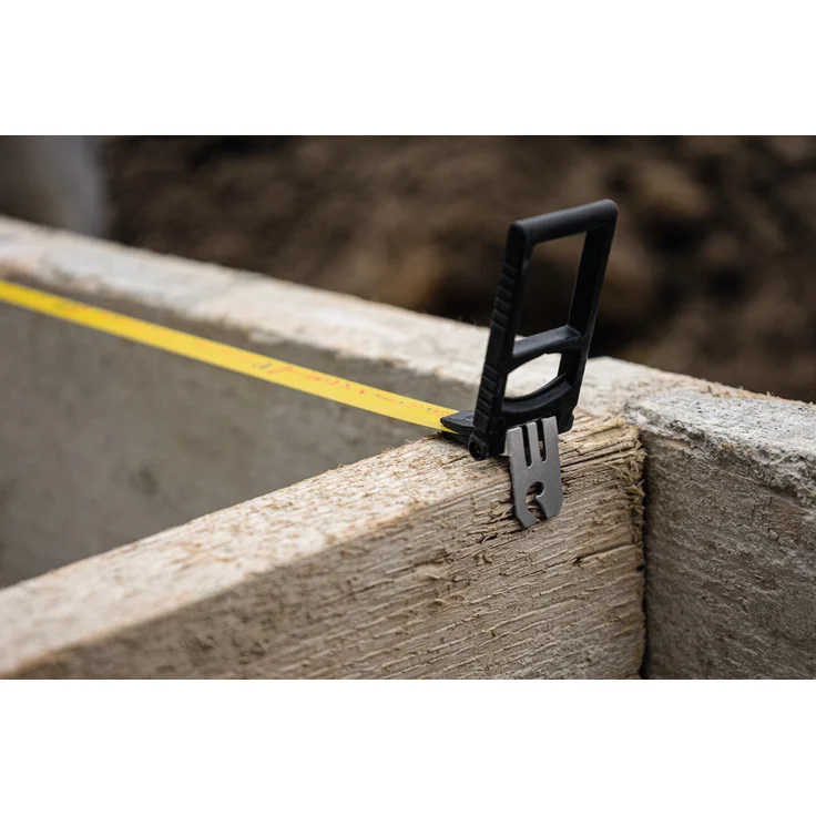 STABILA Kapselbandmaß LBM 2000 FIBREGLASS, 30 m, Glasfaser-Messband mit metrischer Skala und Knickschutz, Universalhaken, bruchsichere Kapsel, MID-Genauigkeit – Bild 8