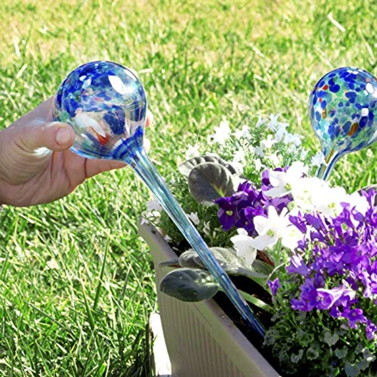 Automatische Bewässerungsballons Aqua·loon InnovaGoods (2Er pack) – Bild 5