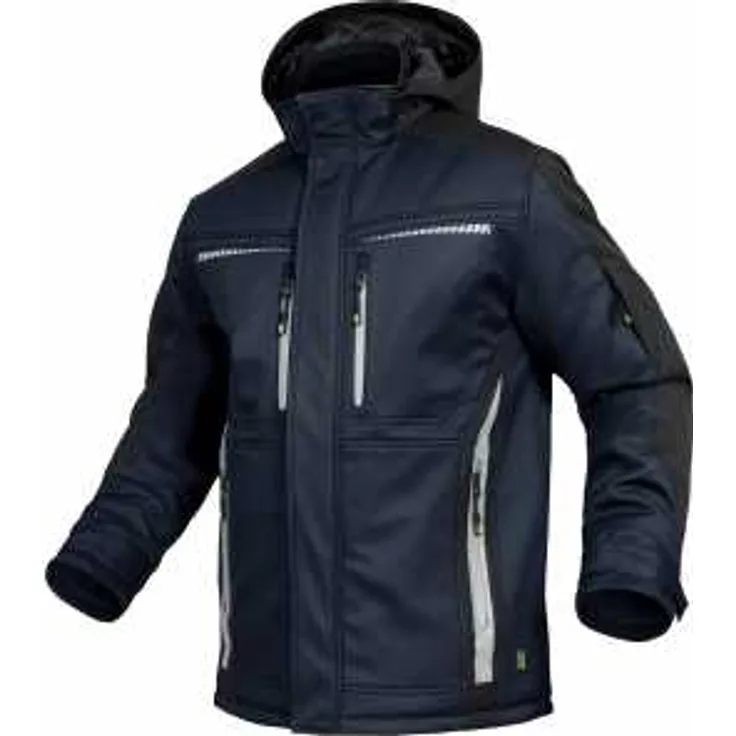 Leibwächter Winter-Softshelljacke Flex-Line FLEXI30 Gr. M marine-schwarz