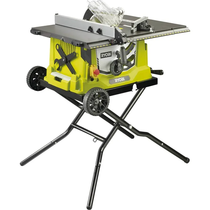 Ryobi Tischkreissäge RTS1800EF, 1800 W, Sägeblatt- 254 mm, inkl klappbarem U... - RYOBI