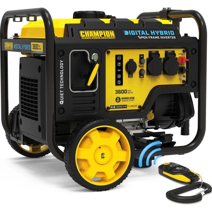 Champion 3500 Watt Rahmentyp-Inverter Digital Hybrid Stromerzeuger – Bild 3