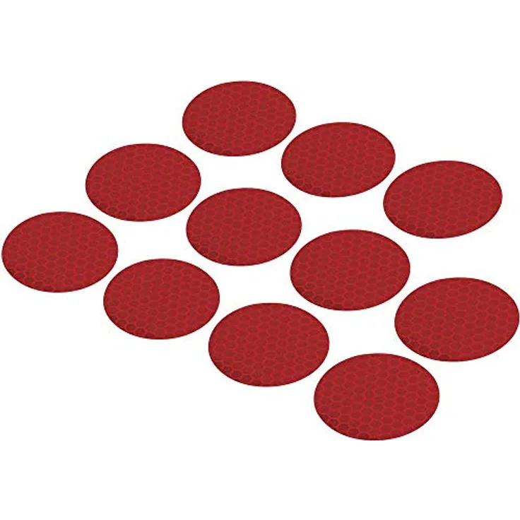 TOOLCRAFT RTS40-RD 1564167 Klebepunkte RTS Rot (Ø) 40mm 11St.