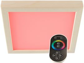 Infraworld Farblicht Sion 3 (für Kabinen bis 9 m² Raumfläche) – Deckenmontage (Erle)
