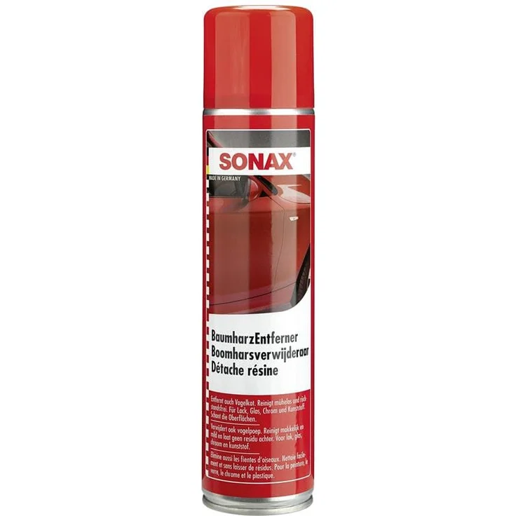 SONAX Baumharz Entferner 400ml Reiniger für Lack, Glas, Chrom Oberflächen – Bild 1