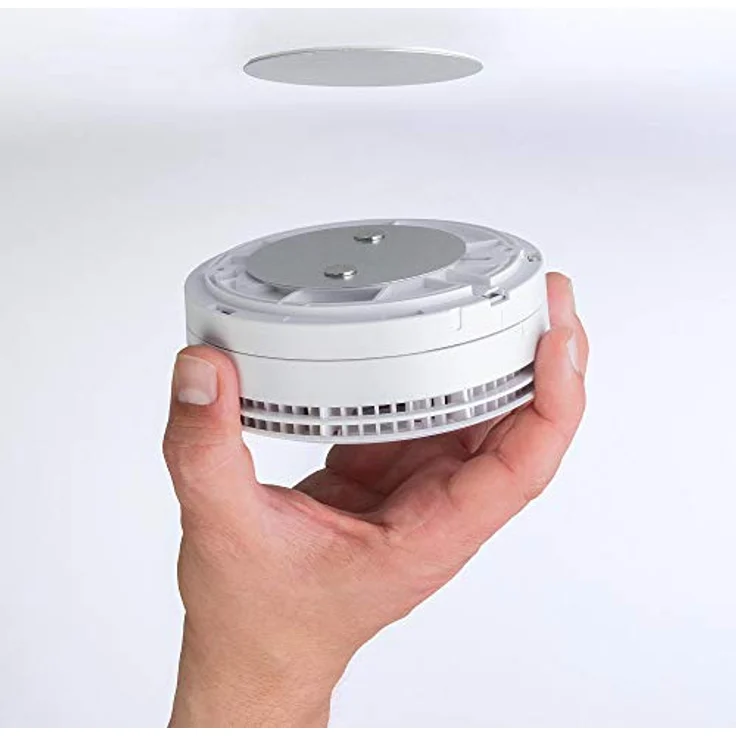 EN Rauchmelder Magnethalter 5 Stück selbstklebende Magnethalterung für Rauchmelder Ø 50mm – Bild 6