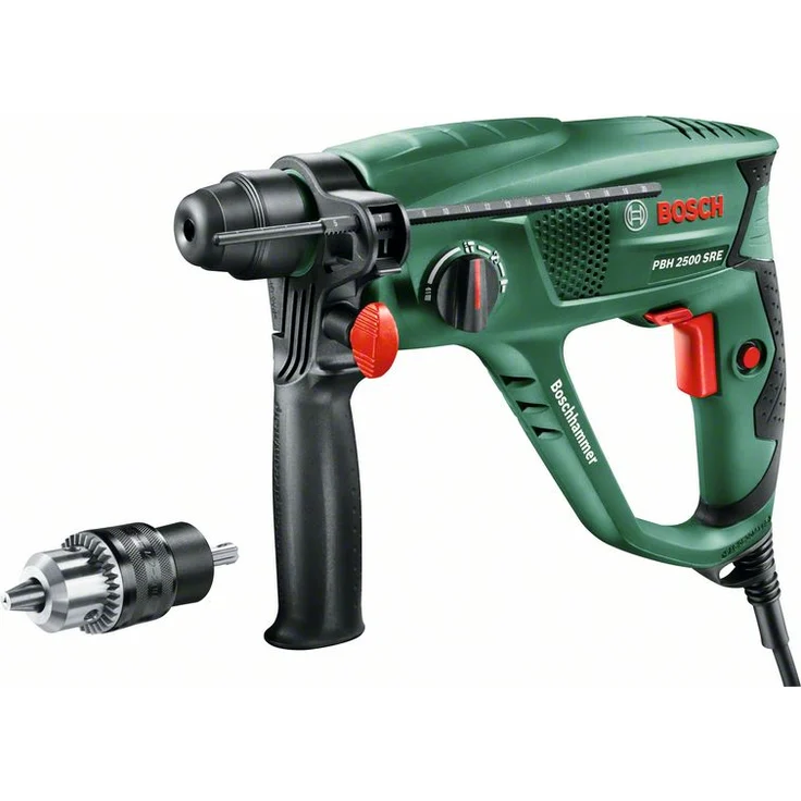 Bosch Bohrhammer PBH 2500 SRE (600 Watt, im Koffer) – Bild 2