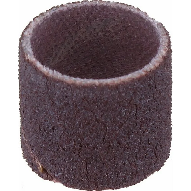 Dremel 432 Schleifband (Zubehörsatz für Multifuntionswerkzeug mit 6 Schleifbänder 13mm, Körnung 120 zum Gestalten und Ebnen von Holz, Kunststoff, Fiberglas etc.) – Bild 1